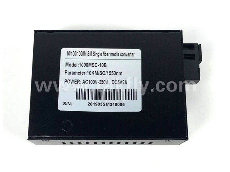 10 100M 1000M 1Fiber端口1 RJ45端口光纤转换器