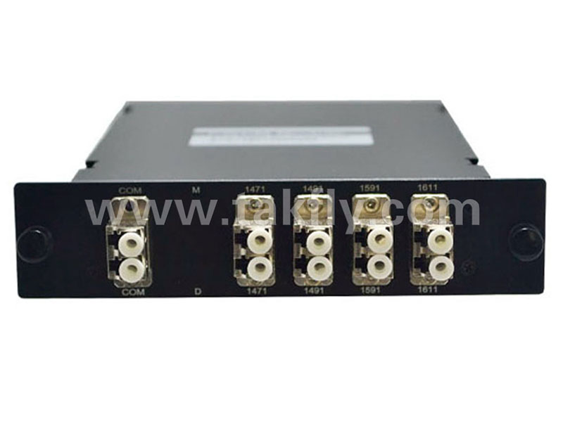 4CH CWDM Mux&DeMux 铝盒盒式