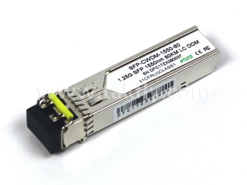 1.25G 80km SFP 收发模块