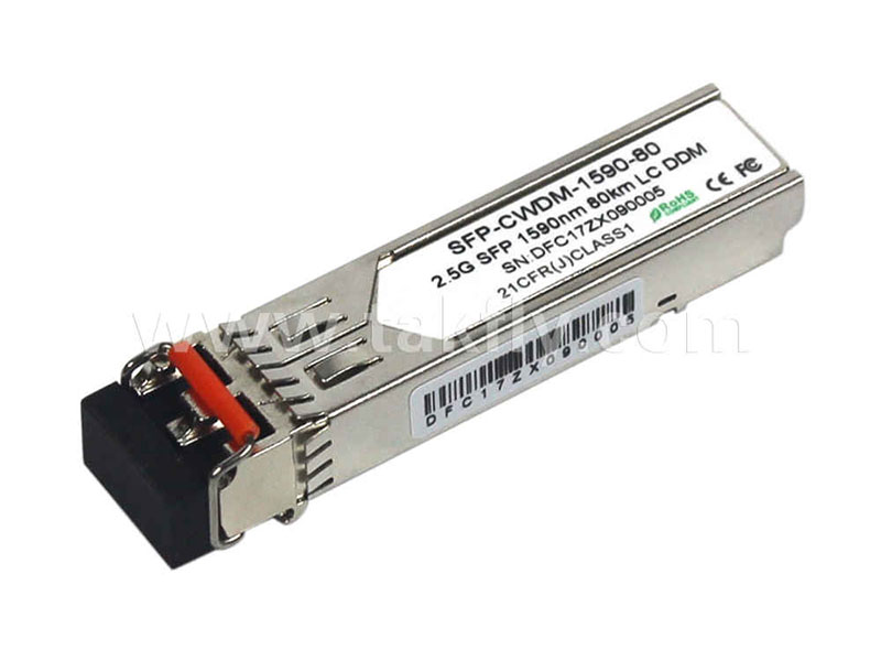 2.5G SFP CWDM 80km光模块