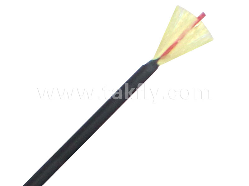 1芯3.0mm光纤TPU光缆